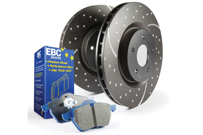 EBC S6 Kits Bluestuff Pads and GD Rotors - high performance brakes for aftermarket upgrades at DTX Performance, a veteran owned shop.