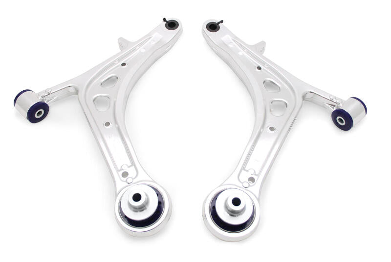 SuperPro 2008 Subaru Impreza WRX STI Front Lower Alloy Control Arm Kit (STD Align) for enhanced handling and performance.
