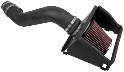 K&N 2016 Ford F-150 3.5L AirCharger Performance Intake, high performance auto parts from veteran owned DTX Performance, cold air intake