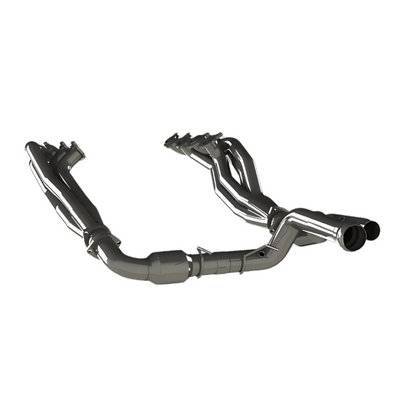 Kooks 22+ Ford F-150 Raptor R 5.2L 4V. 1-7/8in. Headers and GREEN Catted Connections for performance upgrades.