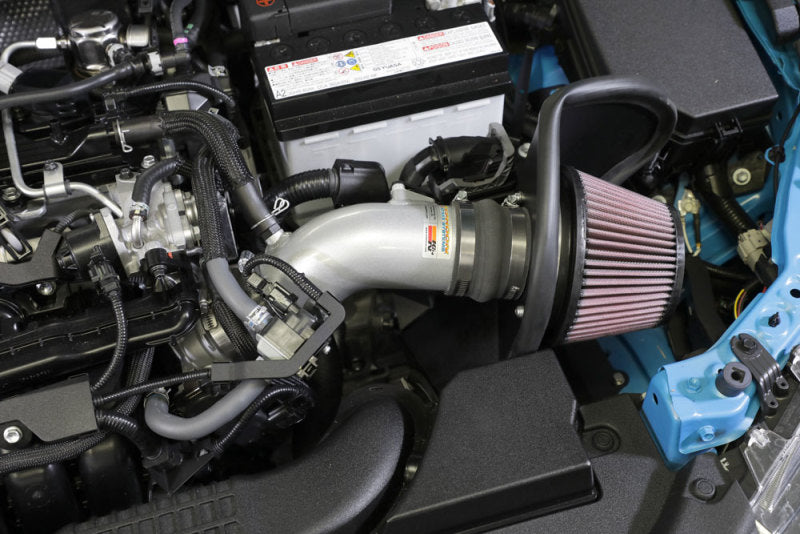 K&N 19-20 Toyota Corolla L4-2.0L Typhoon Short Ram Intake in engine bay, performance car parts, DTX Performance, cold air intake