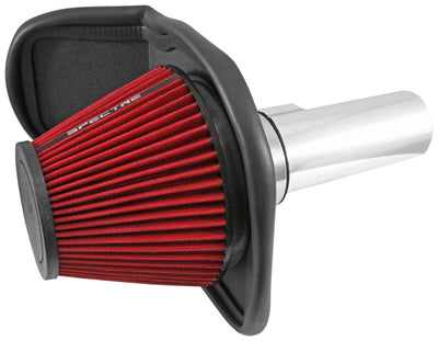 Spectre 11-15 Chevy Cruze 1.4L Air Intake Kit - Polished w/Red Filter, performance car parts, engine performance parts