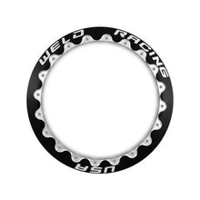 Load image into Gallery viewer, Weld Double Beadlock Ring 15in. / 18-Hole M/T Scallop Alpha 1 1 Ring - Black