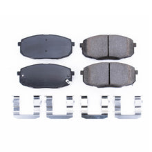 Load image into Gallery viewer, Power Stop 09-12 Hyundai Elantra Front Z17 Evolution Ceramic Brake Pads w/Hardware - DTX Performance