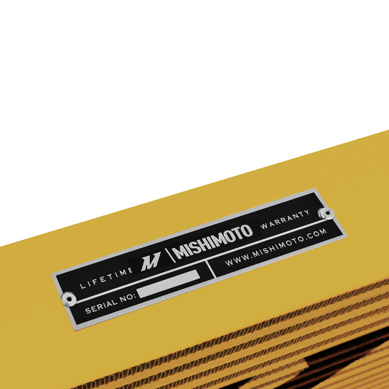 Mishimoto Universal Intercooler S-Line - Gold - DTX Performance