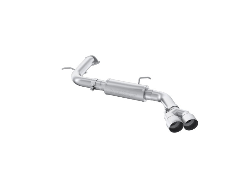 MBRP 21-24 Hyundai Elantra Aluminized Steel 3in Axle-Back Single Rear Exit with Dual Outlet Tip - DTX Performance