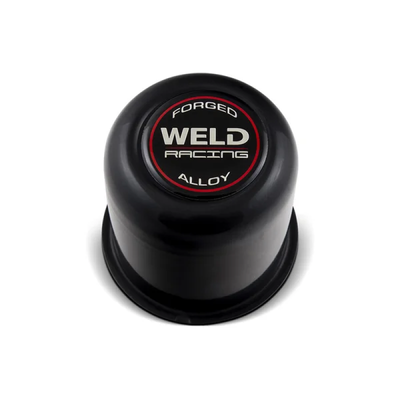 Weld Center Cap 5-Lug 3.16in OD x 3.20in Tall DFS PT - Black