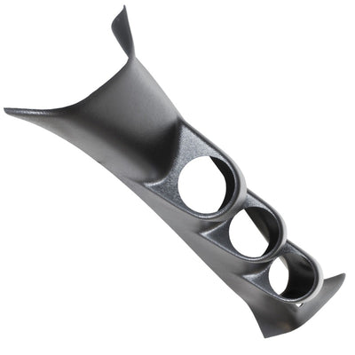 Autometer 03-06 Evo Triple 52mm Pillar Pod for performance car parts from veteran owned DTX Performance shop. Ideal for Mitsubishi Evo 8/9.