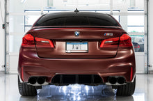 Load image into Gallery viewer, AWE Tuning 18-19 BMW F90 M5 SwitchPatch Cat-Back Exhaust- Black Diamond Tips - DTX Performance