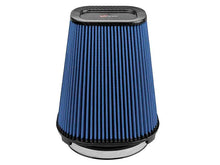 Load image into Gallery viewer, aFe Magnum FLOW Pro 5R Air Filter (5.5x 7.5)in F (9x 7)in B (5.8 x 3.8)in T (Carbon Fiber) x 10in H - DTX Performance