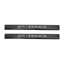 Load image into Gallery viewer, Putco 15-20 Ford F-150 - SuperCrew w/ F-150 Etchinng (4pcs) Black Platinum Door Sills, high performance auto parts, DTX Performance