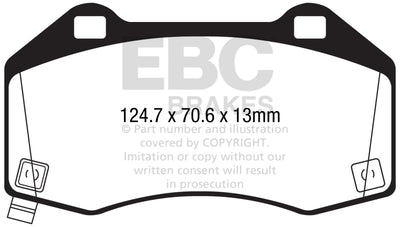 EBC 2017+ Fiat 124 Spider Brake Pads