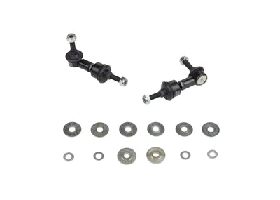 Whiteline 89-98 Nissan 240SX S13 & S14 Front Swaybar link kit-adjustable ball end links, aftermarket high performance car parts by DTX Performance.