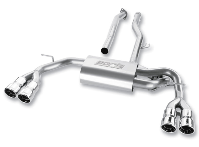 Borla 10-14 Genesis Coupe 2.0L Turbo ONLY AT/MT RWD 2DR Catback Exhaust for high performance cars by DTX Performance.