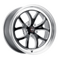 Weld S76 18x8 / 5x120.65 / 4.7 BS / 3.18 HB - Black Center - Polished Shell - Non-BL Wheel