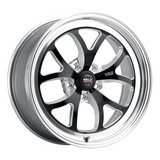 Weld S76 18x8 / 5x120.65 / 4.7 BS / 3.18 HB - Black Center - Polished Shell - Non-BL Wheel