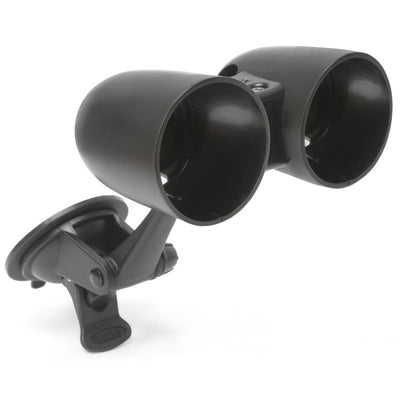 Banks Power Dual Gauge Pod Suction Mount for iDash 1.8 and 52mm Gauges - Performance upgrades, universal vehicle mount