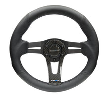 Load image into Gallery viewer, NRG Reinforced Steering Wheel (320mm) w/Carbon Center Spoke for performance car tuning at DTX Performance