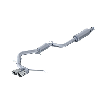 MBRP 13-14 Ford Focus ST 2.0L EcoBoost Dual Center Outlet AL 3in Cat Back performance car parts exhaust system DTX Performance