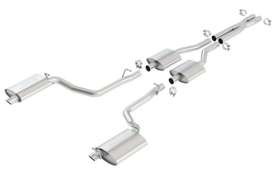 Borla 11-14 Dodge Charger R/T / 11-14 Chrysler 300 C 5.7L V8 AT/MT S-Type SS Catback Exhaust performance car parts DTX Performance