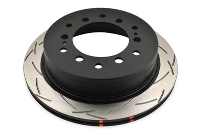 DBA 10+ Toyota 4Runner/FJ Cruiser Rear Slotted 4000 Series Rotor, high performance brakes, veteran owned performance shop