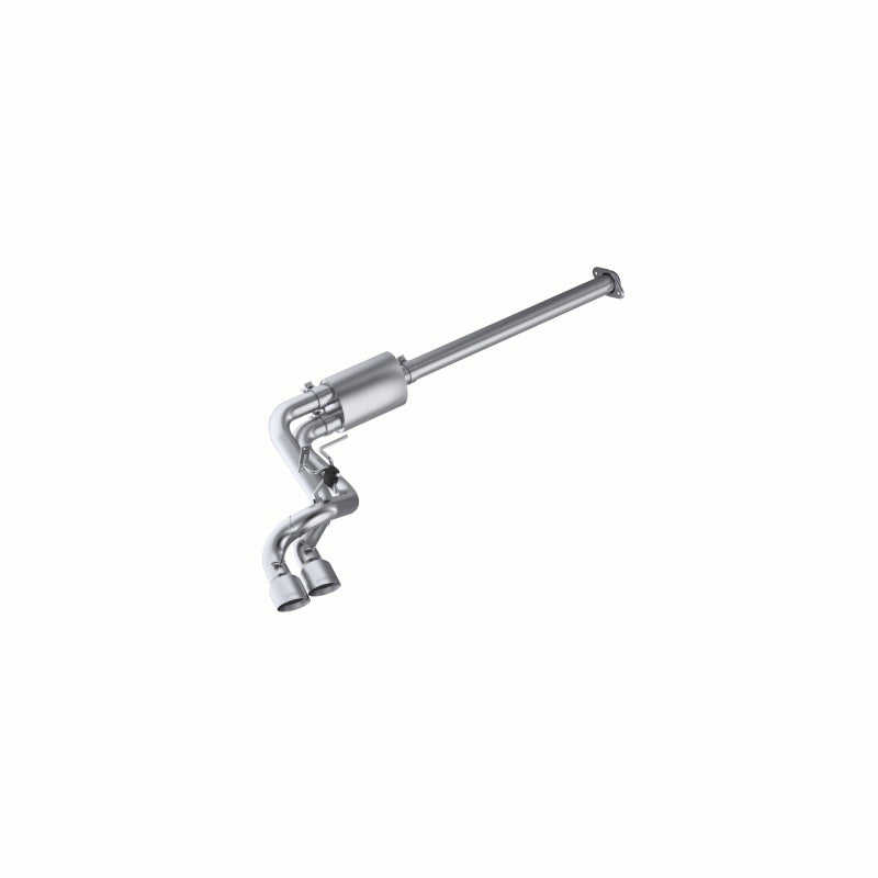 MBRP 09-14 Ford F150 T304 Pre-Axle 4.5in OD Tips Dual Outlet 3in Cat Back Exhaust - DTX Performance