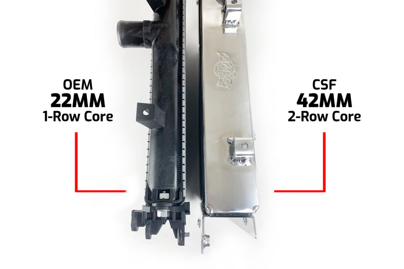 CSF 10-19 Toyota 4Runner High Performance All-Aluminum Radiator - DTX Performance