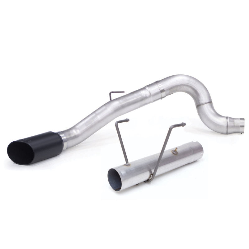 Banks Power 13-18 Dodge RAM Monster Exhaust 5.0in. Single 6.7L CCLB w/ SideKick S/S Black Tip - DTX Performance