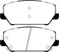 EBC 2019+ Hyundai Veloster Turbo N (2nd Gen) 2.0L Ultimax Front Brake Pads