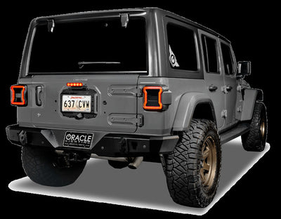 Oracle Jeep Wrangler JL Smoked Lens LED Third Brake Light by DTX Performance, veteran owned performance shop, racing suspension upgrade