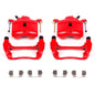Power Stop 13-15 Acura ILX Front Red Calipers w/Brackets - Pair, high performance brakes, DTX Performance, aftermarket performance parts