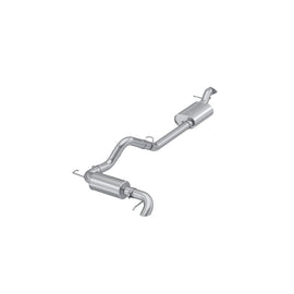 MBRP 2021-2023 Ford Bronco 2.3L/2.7L Stainless Steel 3in Cat-Back, Single High Clearance Rear Exit - performance car parts