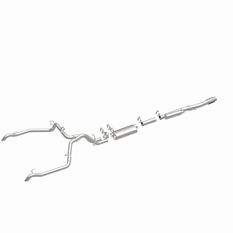 MagnaFlow 24-25 Chevrolet/GMC Silverado/Sierra 1500 ZR2/AT4X Overland Series Cat-Back Exhaust System for performance upgrades