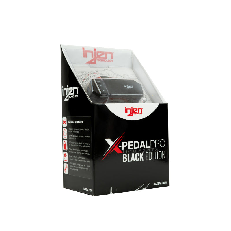 Injen 11-15 Hyundai Sonata 2.0T/2.4L / 11-15 Kia Optima 2.0T/2.4L X-Pedal Pro Black Edition Throttle - DTX Performance