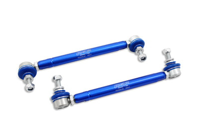 SuperPro 2004 Mazda 3 i Front HD Adjustable End Link Set, 10mm Studs, DTX Performance, aftermarket performance parts, racing suspension