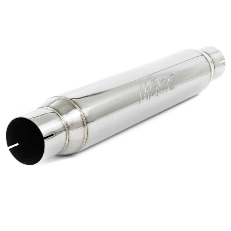 MBRP Universal Resonator 3in Inlet /Outlet T304, performance car parts from DTX Performance, for high performance exhaust systems.