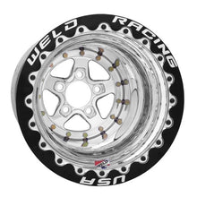 Load image into Gallery viewer, Weld Racing Alumastar - 15x16 / 5x4.75 / 4in BS - Polished SBL MT - Polished Center - Polished Shell