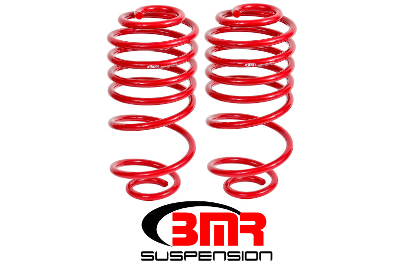 BMR 78-87 G-Body Rear Lowering Springs - Red - DTX Performance