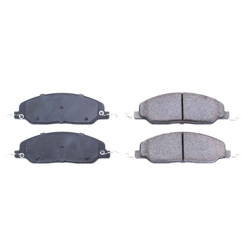 Power Stop 05-10 Ford Mustang Front Z16 Evolution Ceramic Brake Pads - DTX Performance