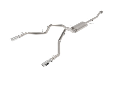 aFe 21-26 Ford F150 Tremor Vulcan Series 3IN 304SS Cat-Back Exhaust Dual Rear Exit w/Polished Tip