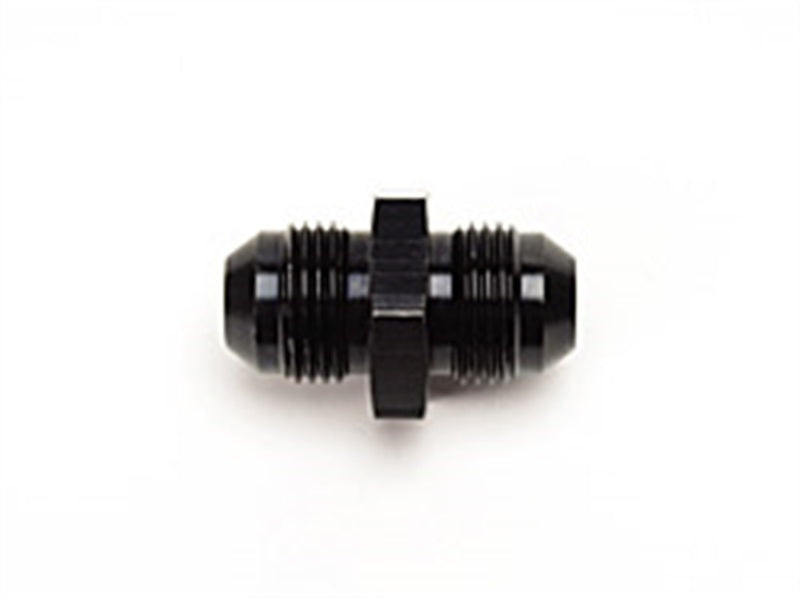 Russell Performance -6 AN Flare Union (Black), performance car parts adapter fitting, DTX Performance veteran owned shop