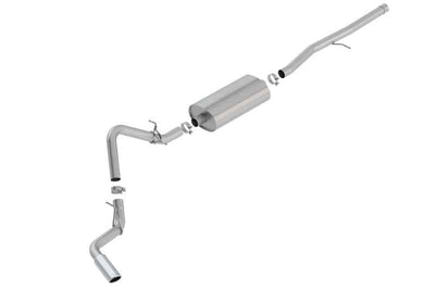 Borla 2019 Silv/Sierra C/B Exh Touring 1500 5.3L V8 AT 2&4WD EC STB Exhaust System