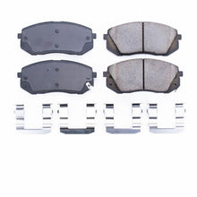 Load image into Gallery viewer, Power Stop 15-16 Hyundai Sonata Front Z17 Evolution Ceramic Brake Pads w/Hardware - DTX Performance