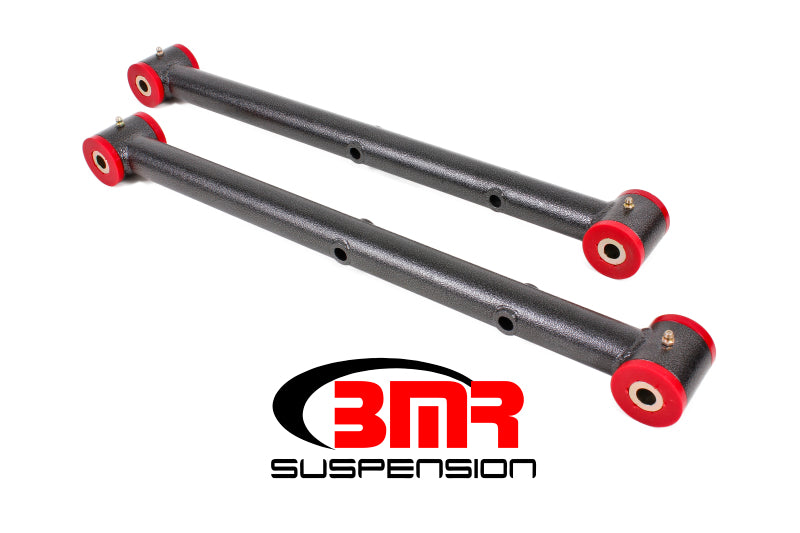 BMR 64-72 A-Body Non-Adj. Lower Control Arms (Polyurethane) - Black Hammertone - DTX Performance