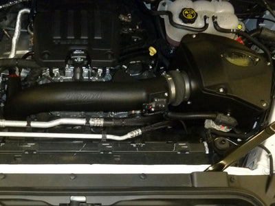 Airaid 19-20 Chevrolet Silverado 1500 L4 Performance Air Intake System (Synthamax Filter) in engine bay
