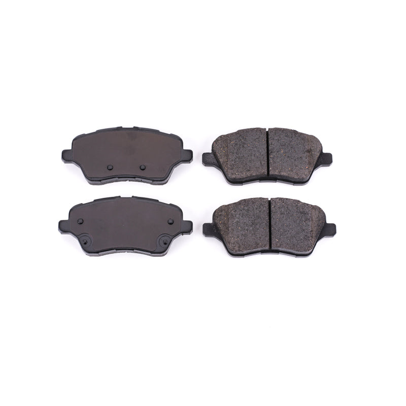 Power Stop 14-19 Ford Fiesta Front Z16 Evolution Ceramic Brake Pads - DTX Performance