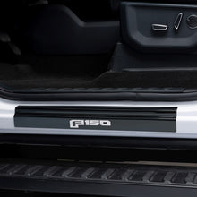 Load image into Gallery viewer, Putco 15-20 Ford F-150 - SuperCrew w/ F-150 Etchinng (4pcs) Black Platinum Door Sills, DTX Performance car parts, high performance