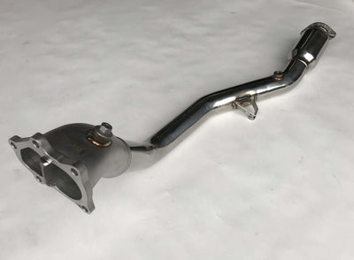 Invidia 08-19 WRX/STI Down-Pipe w/ High Flow Cat, performance car parts from DTX Performance, veteran owned performance shop