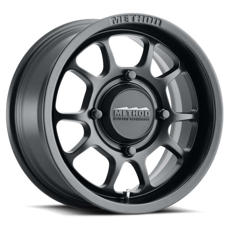 Method MR409 Bead Grip 15x7.0 +38mm Offset 6x139.7 BP 78.30mm CB Matte Black Wheel - DTX Performance