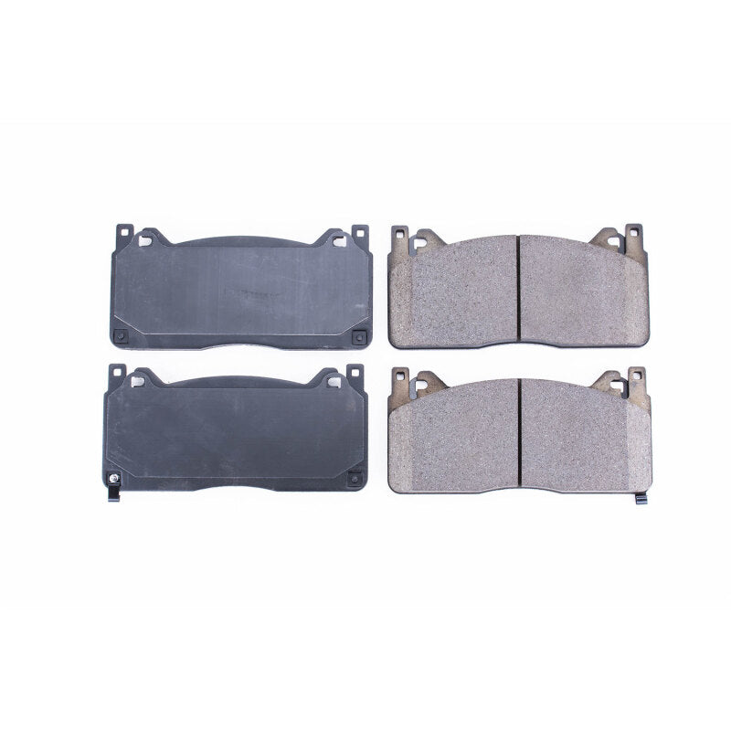 Power Stop 16-19 Ford Mustang Front Z16 Evolution Ceramic Brake Pads - DTX Performance